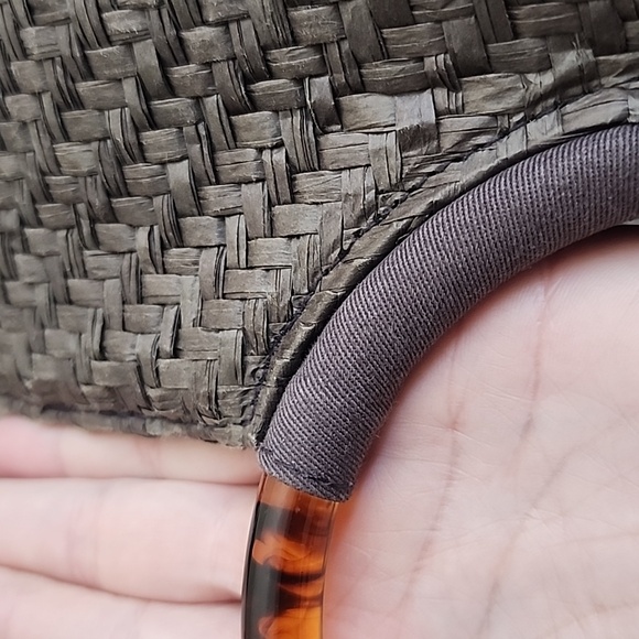 Banana Republic Crossbody Weaved Resort Tote Bag - Picture 4 of 10